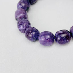 Браслет из Чароита 19 см - Радуга самоцветов фото 2