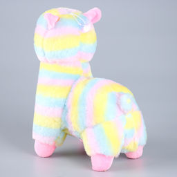 Мягкая игрушка Лама, 25 см, на присоске - POMPOSHKI фото 4