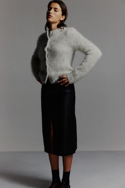 Falda de tubo en tejido revestido