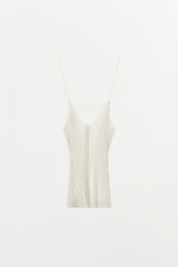 PLEATED FINE KNIT TOP - Zara фото 7