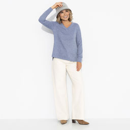 Лонгслив из мягкого трикотажа, Мелодия цвета (голубой) - Charutti фото 7