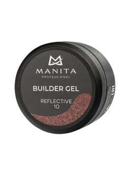 Manita Professional Гель моделирующий для ногтей светоотражающий / Builder Gel Reflective №10, 15 мл