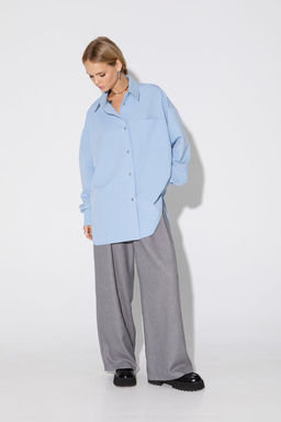 Рубашка Pirs 4887 голубой