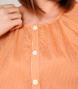 Блуза #КТ73 (2), терракотовый - Dommod фото 5