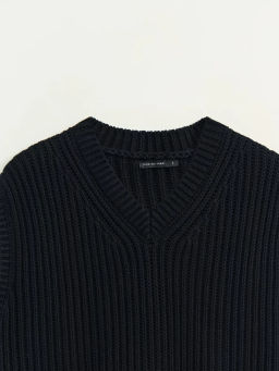 Вязаный жилет из 100% хлопка  / Zarina  фото 9