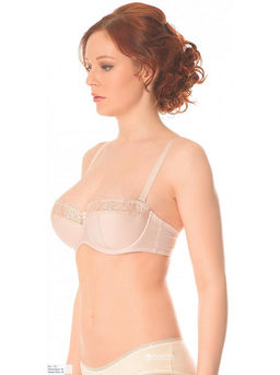 Бюстгальтер Misstyle 2546 Серебристый пион  фото 5