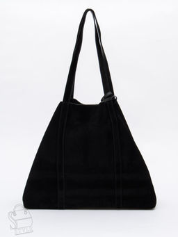 Сумка женская кожаная 1029M black Polina&Eiterou