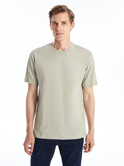 Bisiklet Yaka Penye Erkek Ti??rt