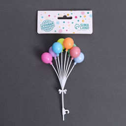 Топпер для торта «Воздушные шары»