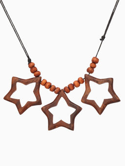 Кулон «Три звезды», дерево соно