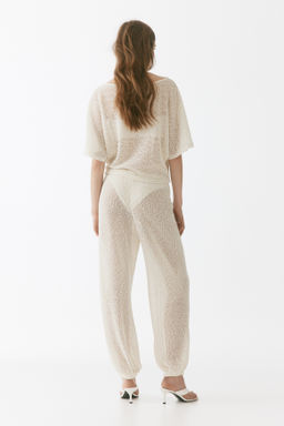 Pantal?n de punto con brillo - H&m фото 3