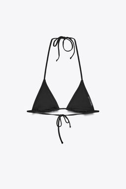 TRIANGLE DIAMANTE BIKINI TOP - Zara фото 18