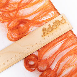 HobbyBe HAR-10 Тресс для кукол 15 см 100 см 25 г 33 рыжий