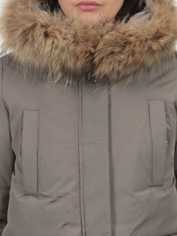 7368 GRAY/GREEN Куртка зимняя женская (200 гр. холлофайбер) - Fashion фото 8