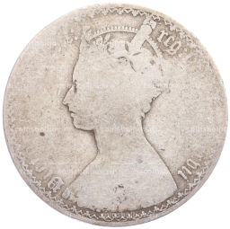 Монета 1 флорин (2 шиллинга) 1887 года Великобритания