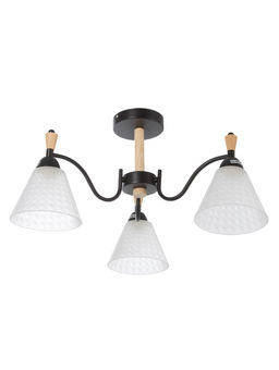 Люстра XA1627B/3, 3×60 Вт, E27, чёрная