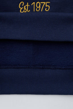 EMBROIDERED SLOGAN HOODIE - Zara фото 4