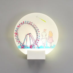 Бра «Летняя прогулка» LED 6 Вт 4000К белый 24×6×24 см