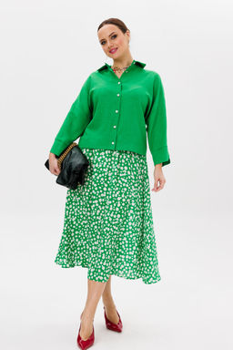 Костюм Anastasia 1198 зеленый/принт фото 9