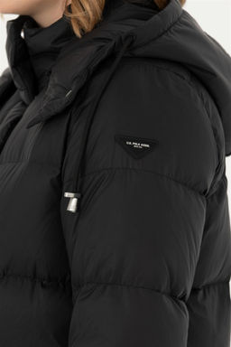 U. S. Polo Assn Женское черное пальто - U.s. polo assn фото 7