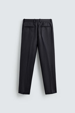 100% WOOL TEXTURED TROUSERS - Zara фото 7