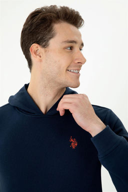 Мужской темно-синий свитшот - U.s. polo assn фото 2