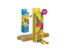 Палочки РИО 80г д/волнистых попугаев МЕД, 2шт.упак, 8упак.кор