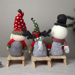 Новогоднее украшение на санях 33*22 см / HZ004 /уп 48/ - Галеонтрейд фото 13