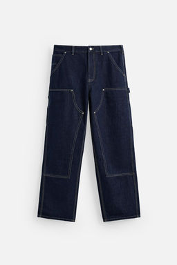 CARPENTER STRAIGHT-LEG JEANS - Zara фото 27