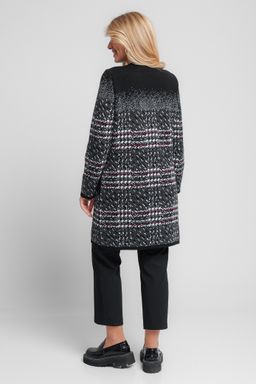 Кардиган В 1742/черно-ягодный (1330) - Злата Стиль фото 6