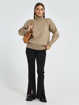 JETTY Джемпер вязаный свитер с горлом  фото 16