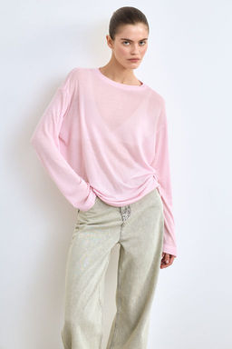 Лонгслив из трикотажа прямого силуэта - Mollis фото 7