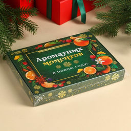 Чай новогодний подарочный Ароматных моментов, 54 г (30 пакетиков ? 1.8 г). - Фабрика счастья фото 10