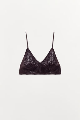 MINI TOP WITH FRINGING - Zara фото 8