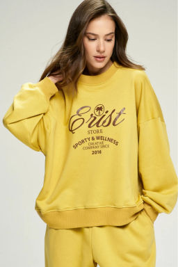 Свитшот Wellness Soft Yellow - Erist store фото 5