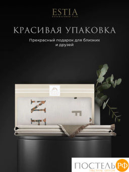 Плед Estia ВИТТОРИА экрю 140х200,60% вискоза, 40% акрил  фото 9