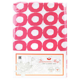 Простыня на резинке односпальная Модницы (сладкоежка) 90х200см, свесы 27см, поплин 115г/м2, хлопок 100%, Домашняя мода (Россия)  фото 4