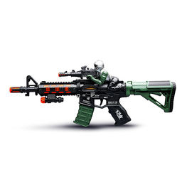 Автомат "Взрывной штурм" (свет, звук) на батарейках, в коробке