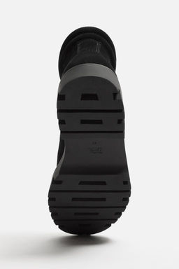 LACE-UP LEATHER BOOTS - Zara фото 18