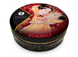 Массажное аромамасло в виде свечи Shunga Романтика.Шампанское и клубника (Romance), 30 мл
