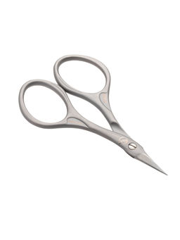 Frau Finger Ножницы маникюрные для ногтей изогнутые / Premium PS 22, матовые, ручная заточка, 9,2 см