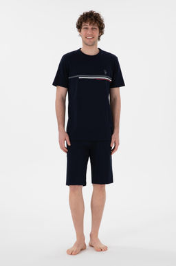 Erkek Lacivert Pijama Tak_m_ Sepette S_rpriz _ndirim - U.s. polo assn фото 4