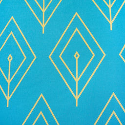 Простыня на резинке Этель Бирюзовый лепесток 180х200х20 см  фото 2