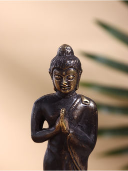 Сувенир «Будда», 5×5×17 см, бронза