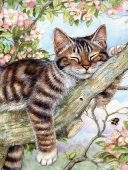 Вышивка крестиком 40х50см, Котенок