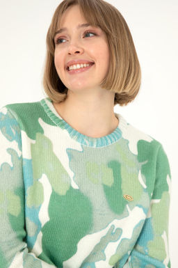 Женский мятный свитер Неожиданная скидка в корзине - U.s. polo assn фото 2