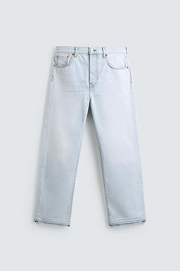 JEANS STRAIGHT ANKLE FIT / Azul claro - Zara фото 7