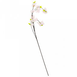 Декоративная ветка "Сакура" цвет - светло-персиковый, 130см (Китай)