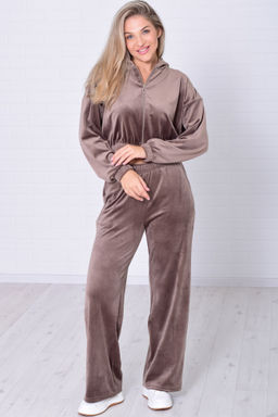 Костюм женский 5-355 из велюра - Новое кимоно фото 5