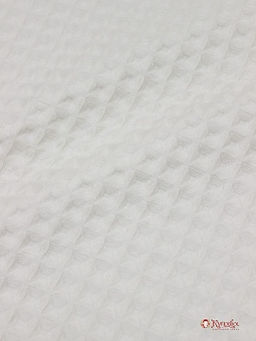 Вафельное премиум-полотно Бохо цв.молочный, ш.1.72м, хлопок-100%, 240гр/м.кв
